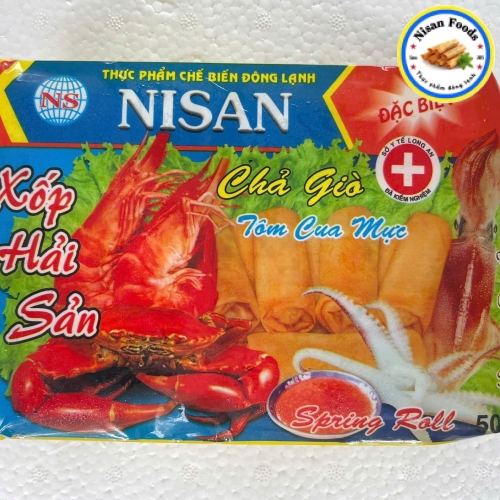 Chả Giò Xốp Hải Sản 