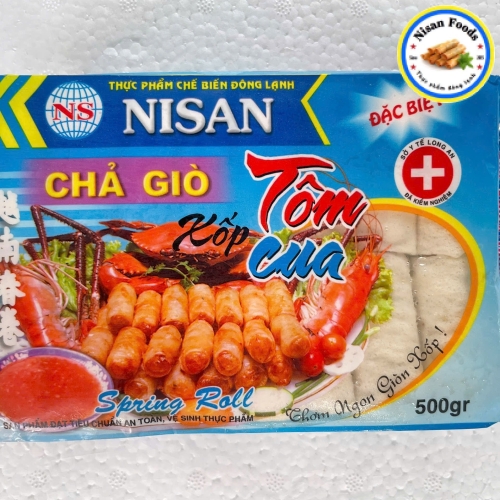 Chả Giò Xốp Tôm Cua 