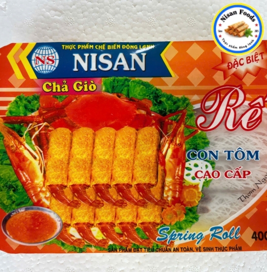 Chả Giò Rế Con Tôm 