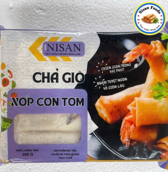 Chả Giò Xốp Con Tôm 