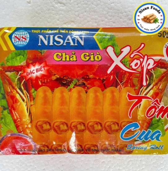 Chả Giò Xốp Tôm Cua 