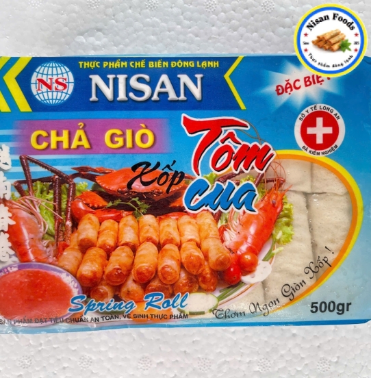 Chả Giò Xốp Tôm Cua 